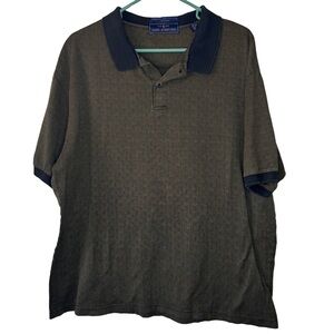 3/$20 John Ashford Dark Green Short Sleeve Polo Shirt
